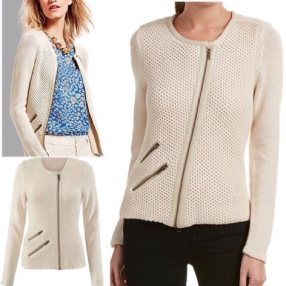 CAbi Jackets & Blazers - CAbi 203 Roadster Moro knit jacket